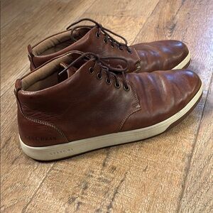 Cole Haan Men's Brown Leather chukka Shoes
